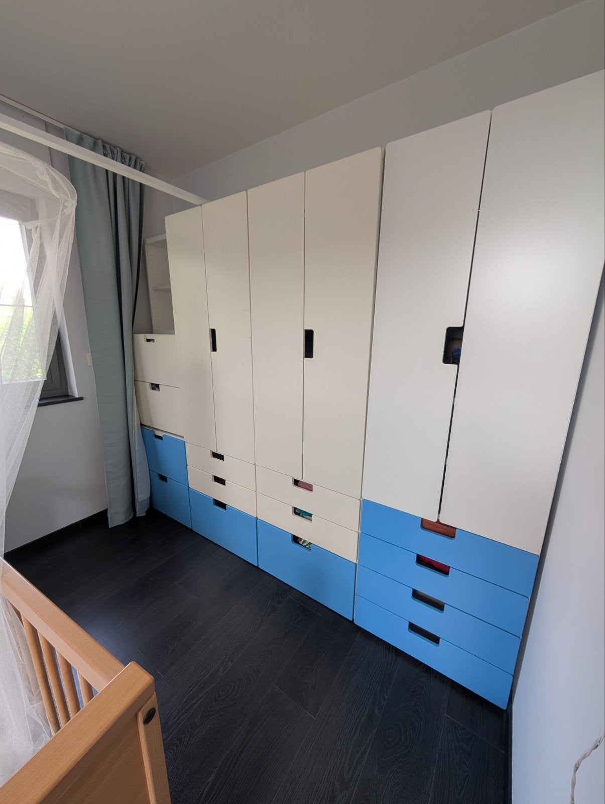 kleerkasten - kasten met lades, Huis en Inrichting, Kasten | Kleerkasten, Ophalen, Met lade(s)