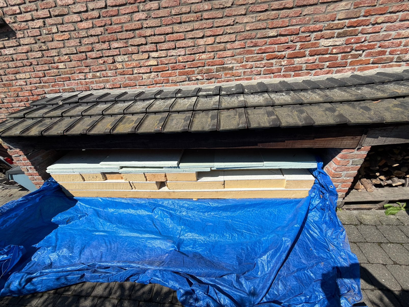 Gratis - Isolatiemateriaal - pir + fermacel & xps, Tuin en Terras, Overkappingen, Ophalen, Zo goed als nieuw