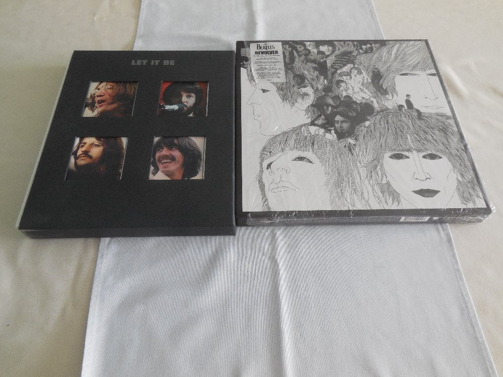 Beatles en meer cd-boxsets lp formaat, soms dvd of bluray/, Ophalen, Boxset, Zo goed als nieuw, Classic Rock