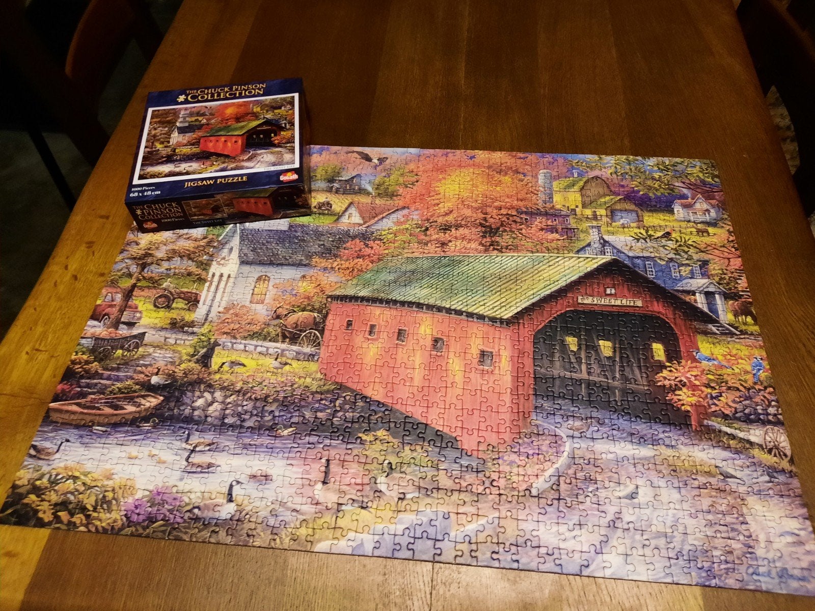 Puzzels 1000 stukjes., Hobby en Vrije tijd, Ophalen