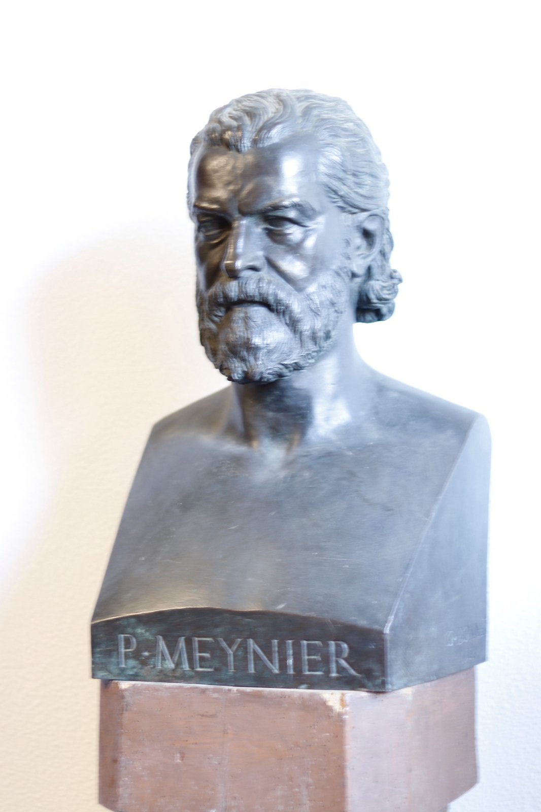 Grand buste bronze de Prosper Meynier—Guillaume Bonnet—1868, Enlèvement, Buste