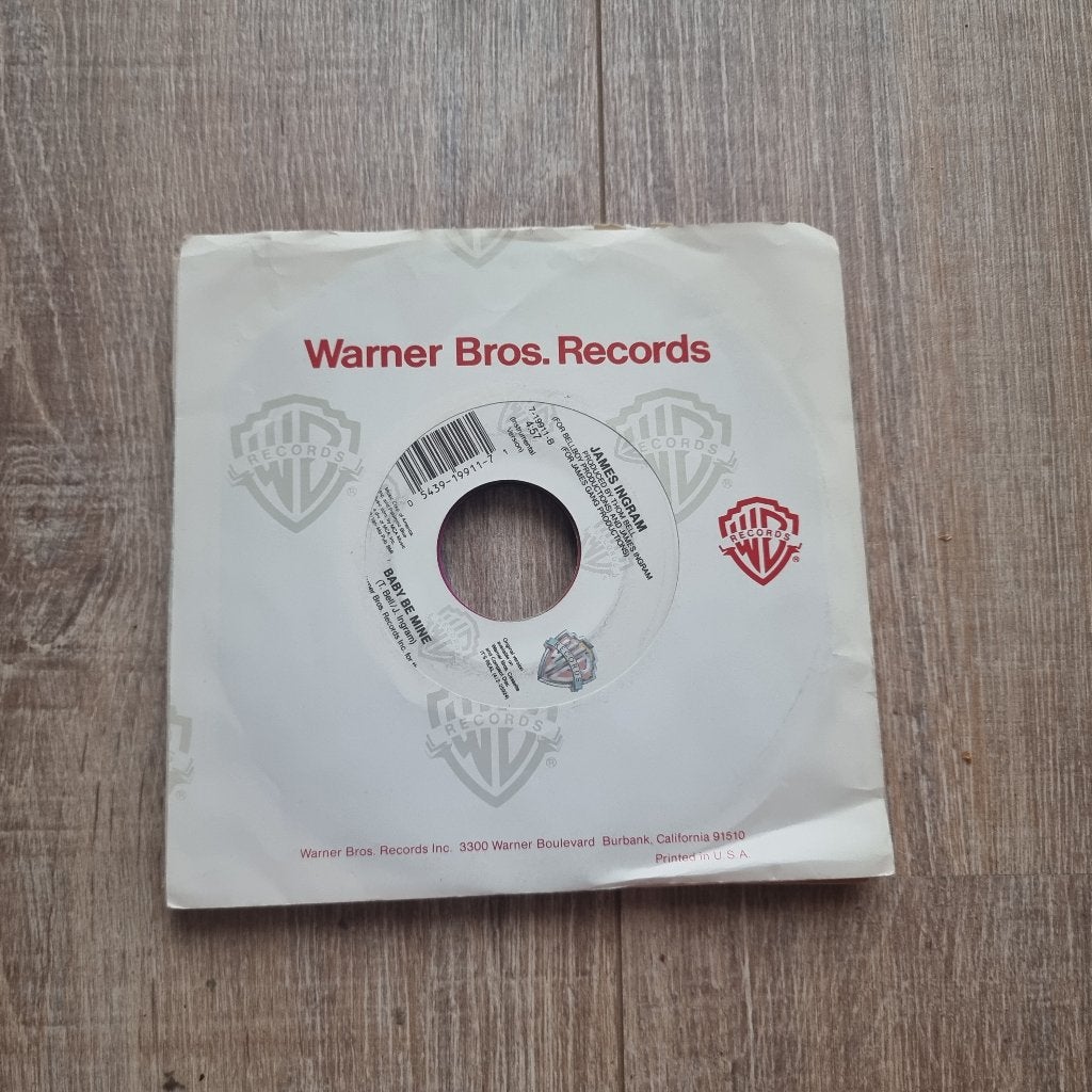 7" James Ingram – I Don't Have The Heart, CD & DVD, Enlèvement ou Envoi, Utilisé, 7 inch, R&B et Soul