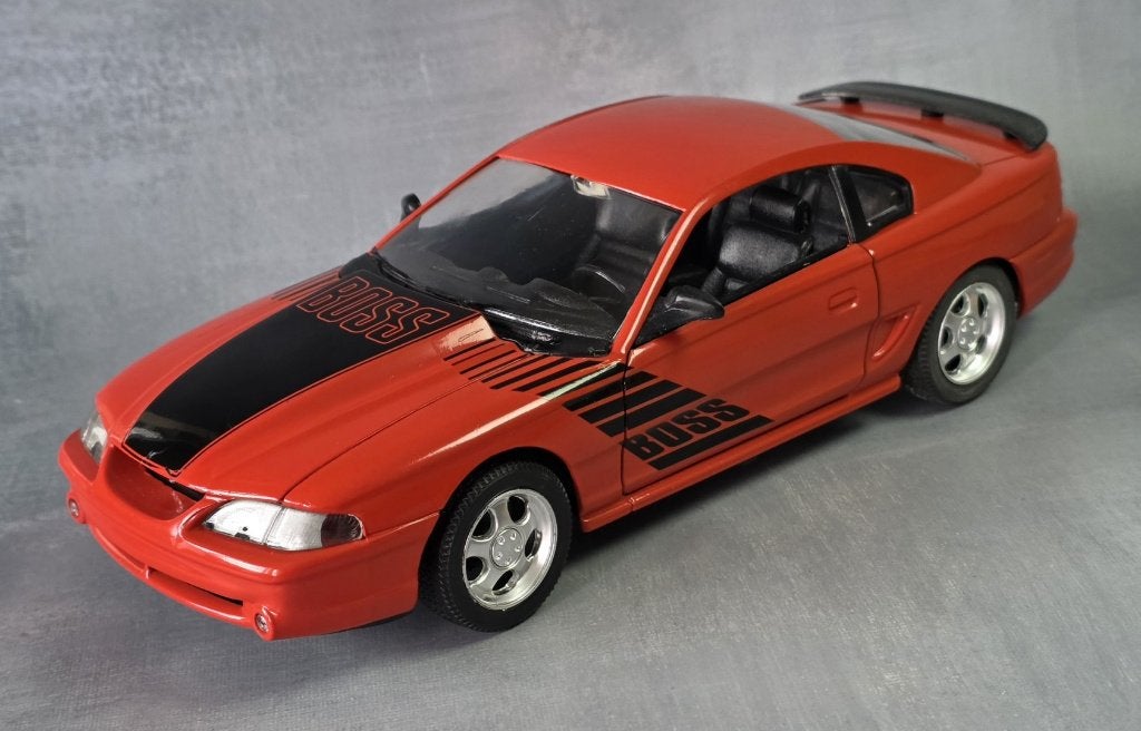 Jouef Evolution 1/18 - Ford Mustang "Shinoda Boss" 1994, Enlèvement ou Envoi, Comme neuf, Voiture, Autres marques