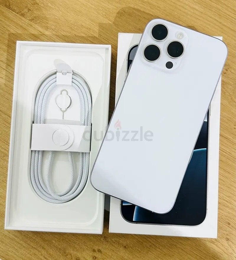 apple iphone 16 PRO 128 GB WIT Titanium nieuwstaat garantie, Ophalen, Zo goed als nieuw, Apple