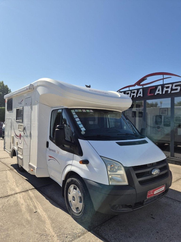 ONLY DEALERS | Challenger Genesis 34 – 2010 – 76350 km, Airconditioning, Ford, Fietsendrager, Bedrijf