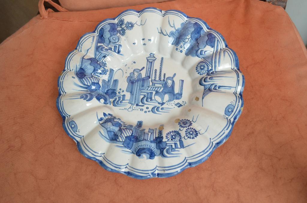 plat faience Delft Hanau  XVIII, Verzenden