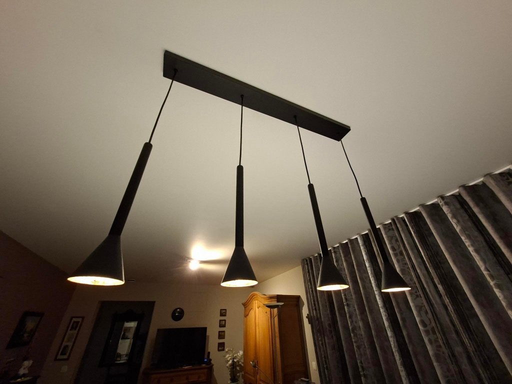 Moderne hanglamp, Ophalen, Zo goed als nieuw