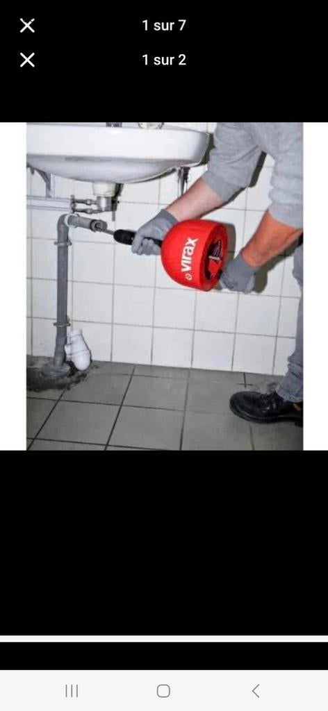Déboucheur professionnel 0466221999, Enlèvement ou Envoi