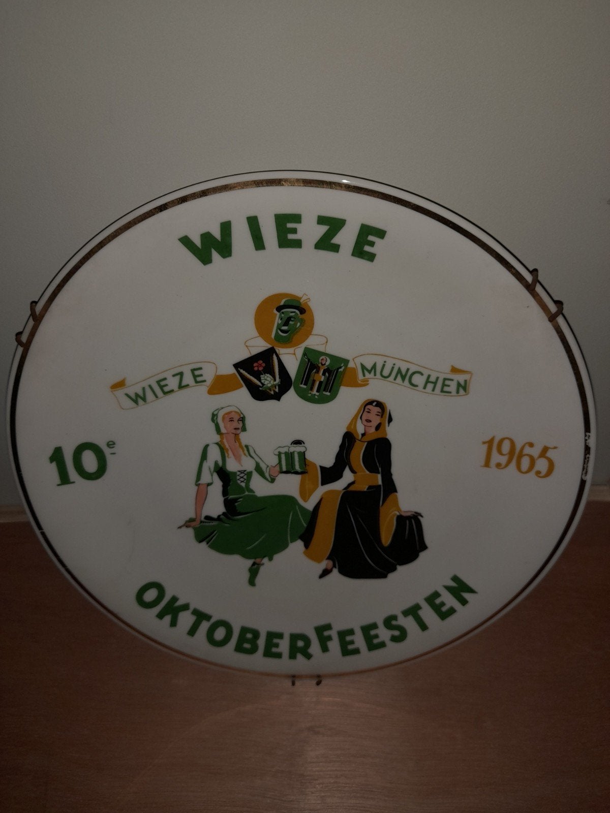 Bierschaal wiezeoktoberfeesten 1965, Verzamelen, Ophalen of Verzenden