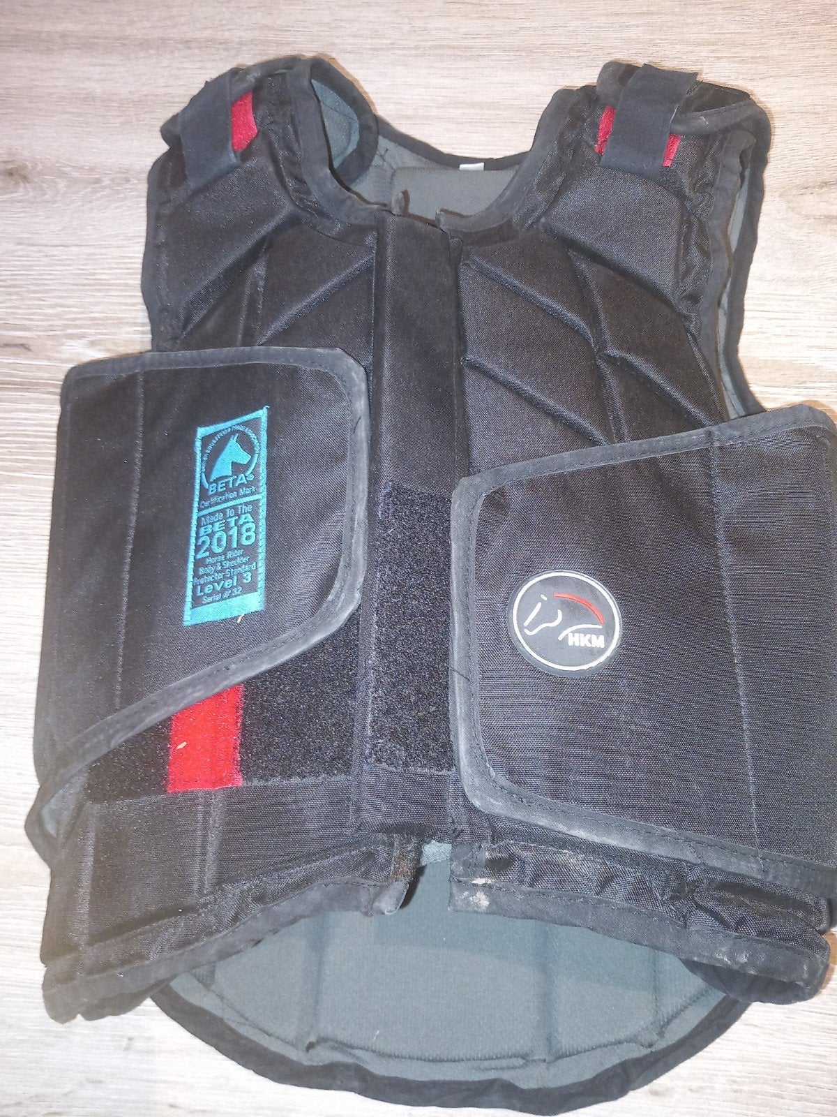 HKM BODYPROTECTOR KINDEREN LARGE, Dieren en Toebehoren, Verstelbaar, Bodyprotector, Ophalen of Verzenden, L