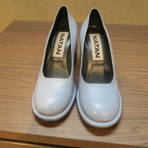 Pumps bleekblauw Natan mt 39,5, Pumps, Blauw, Ophalen of Verzenden, Zo goed als nieuw