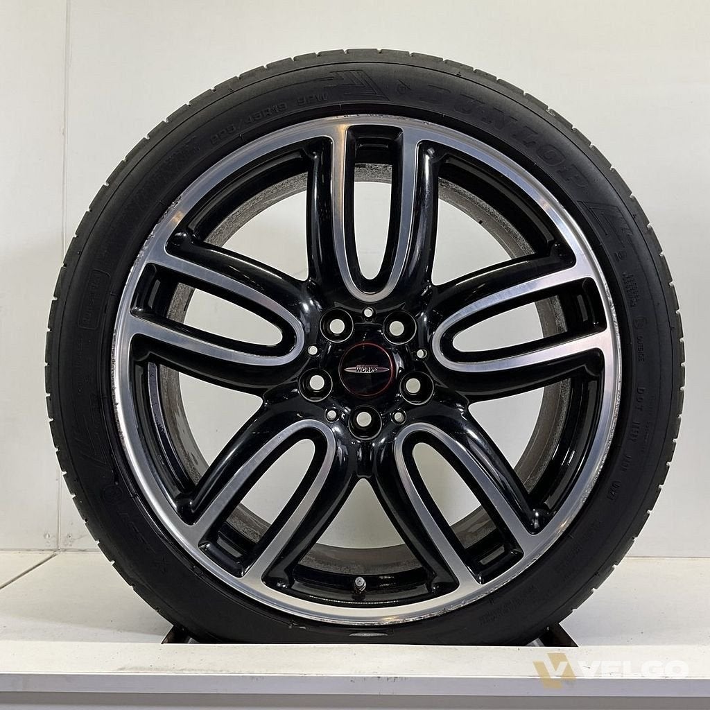 MINI F60 F54 JCW 523 SET VELGEN + ZOMERBANDEN 19 INCH, Auto-onderdelen, 19 inch, Gebruikt, -, -