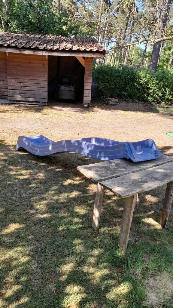 Toboggan bleu, Enlèvement