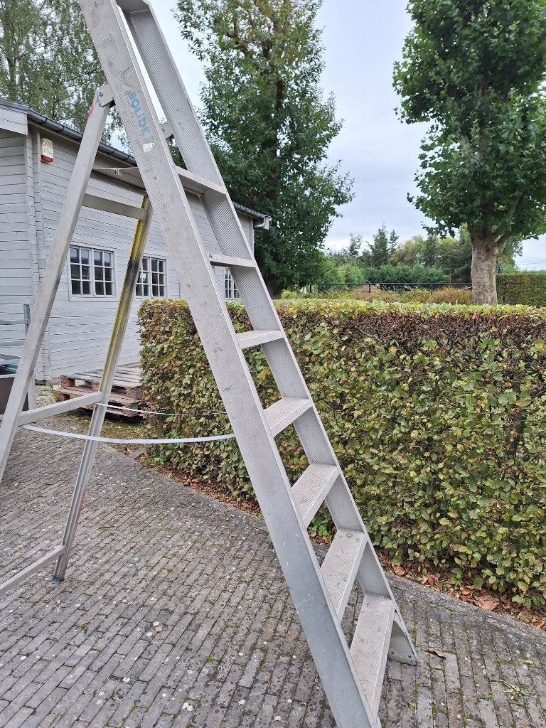 professionele trapladders, Doe-het-zelf en Bouw, Ophalen, Gebruikt, Ladder, Opvouwbaar of Inschuifbaar