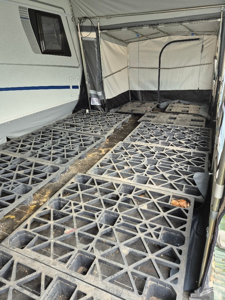 plancher à auvent, Enlèvement, Utilisé