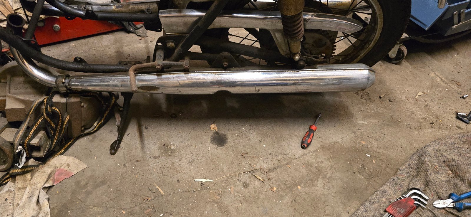 rollend frame Suzuki gt250, Motos, Enlèvement