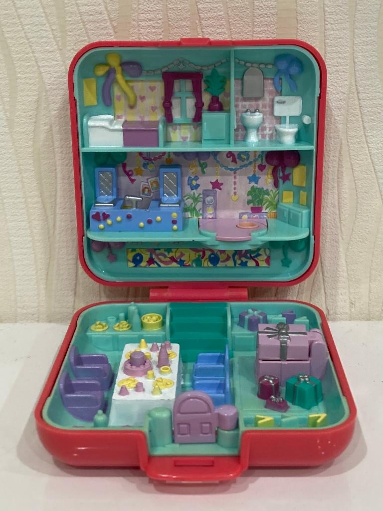 vente de grenier : Polly Pocket box Partytime Surprise 1989, Enlèvement ou Envoi