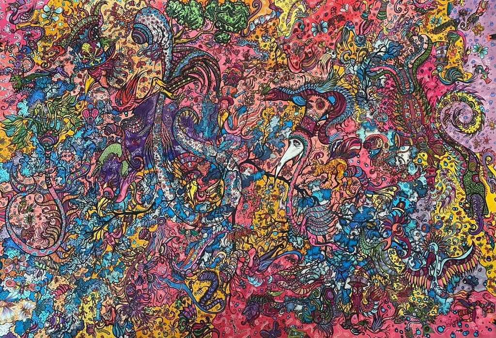 Tekening - kunstwerk, Antiquités & Art, Art | Dessins & Photographie, Enlèvement, Dessin, Dessin à la plume, Signé