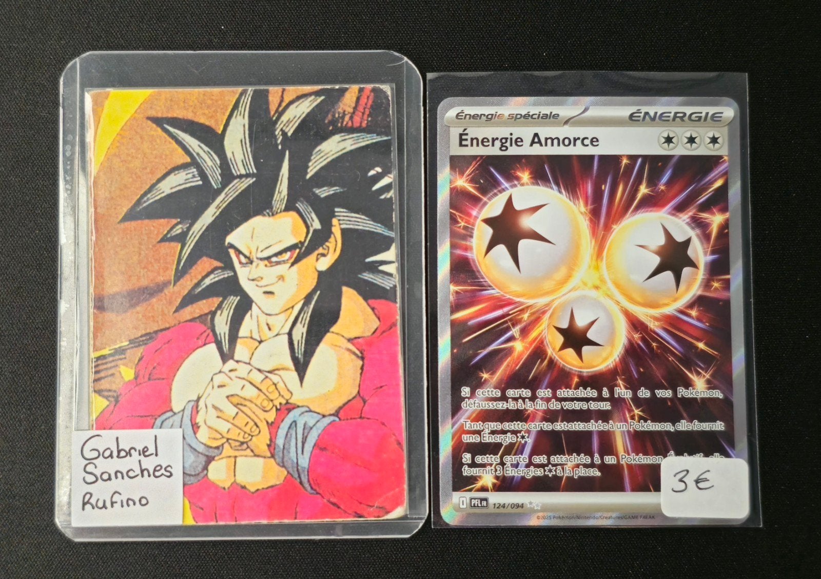 Carte Pokémon Énergie Amorce 124/094 – Ultra Rare FR, Enlèvement, Neuf, Cartes en vrac, Foil