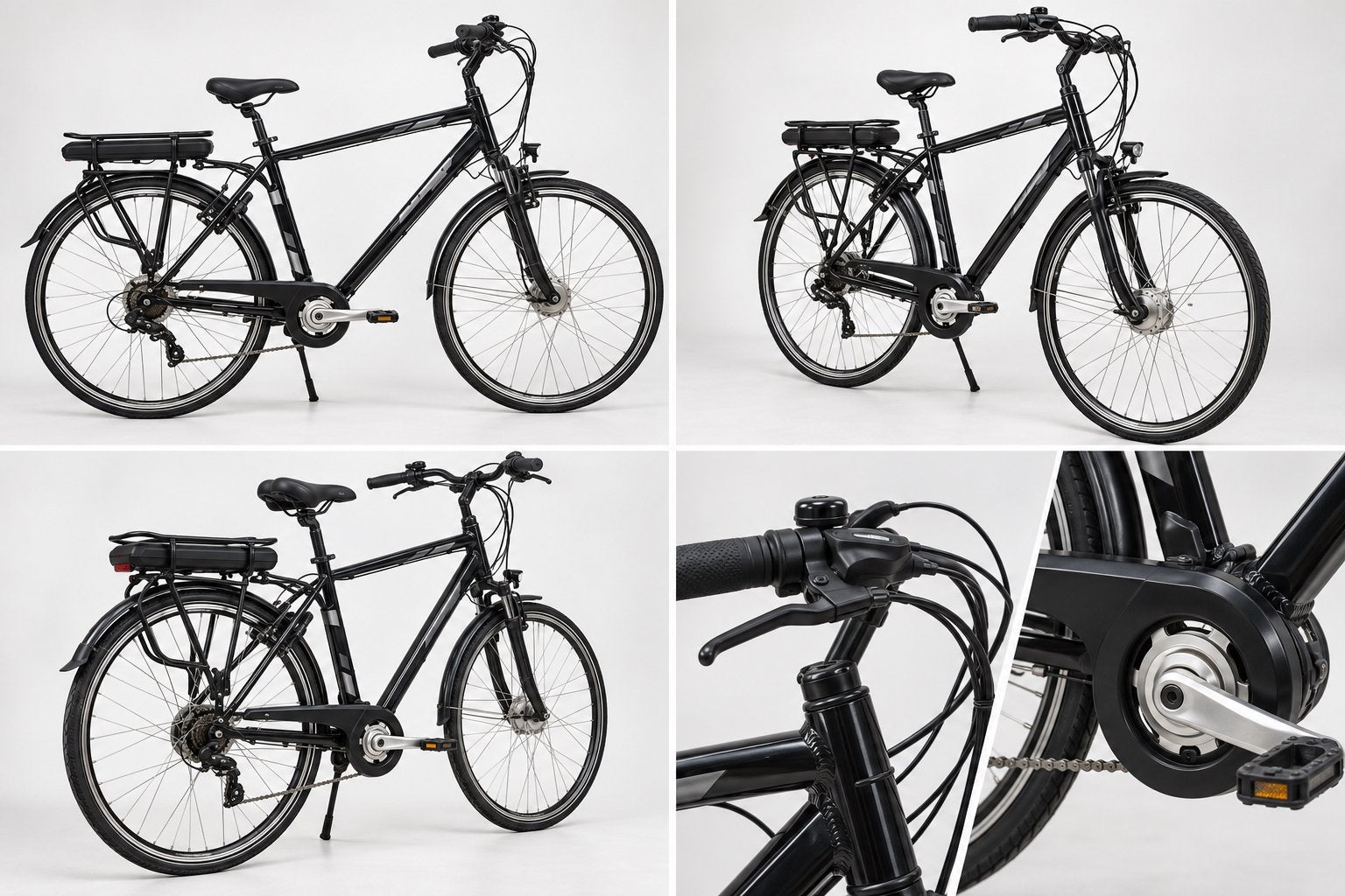Elektrische herenfiets ( als nieuw ), Ophalen, Zo goed als nieuw