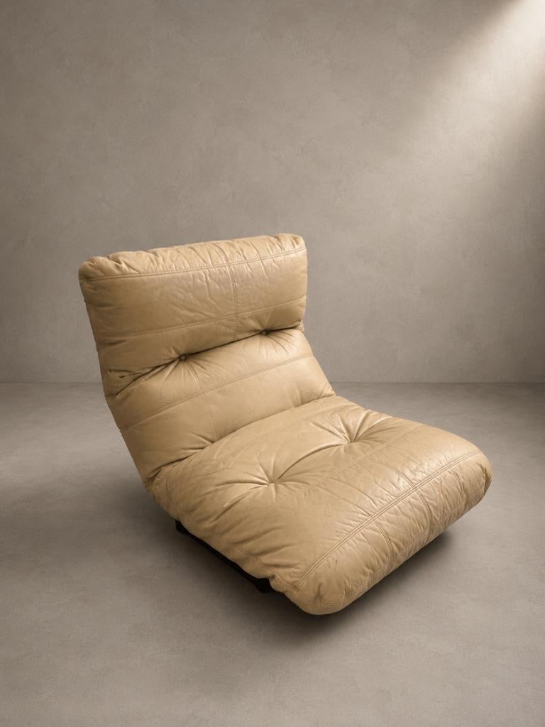 Fauteuil Marsala roset line, Huis en Inrichting, Ophalen of Verzenden, Zo goed als nieuw, Beige