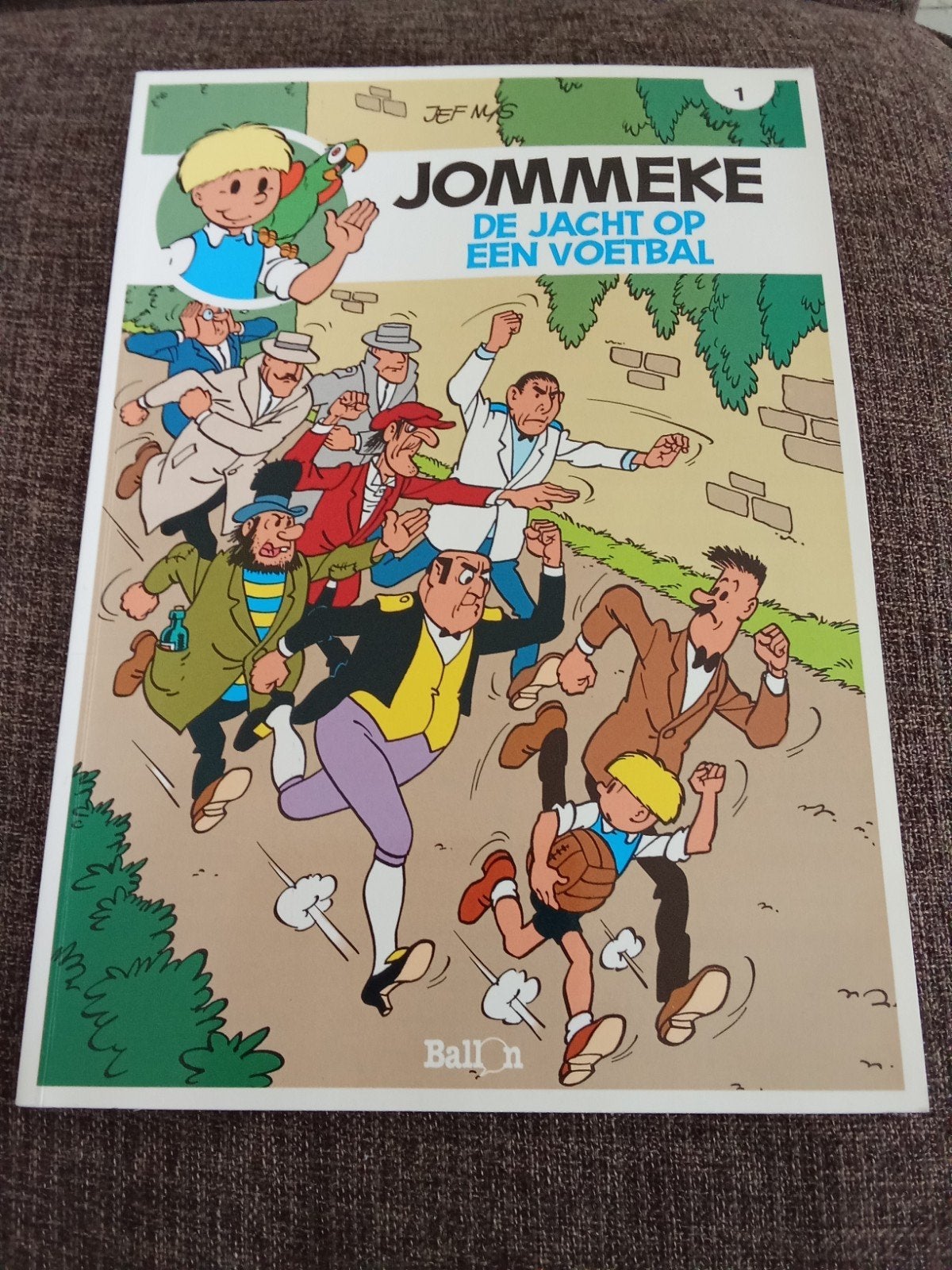 strips Jommeke, Ophalen