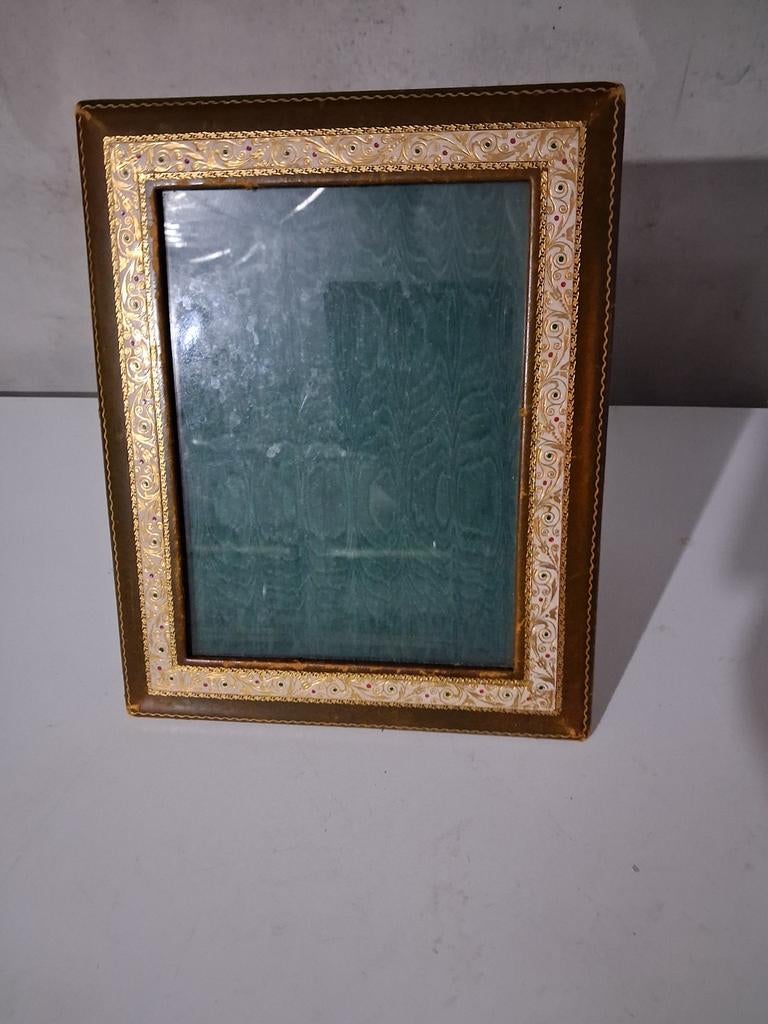 Vintage kader met glas, Ophalen