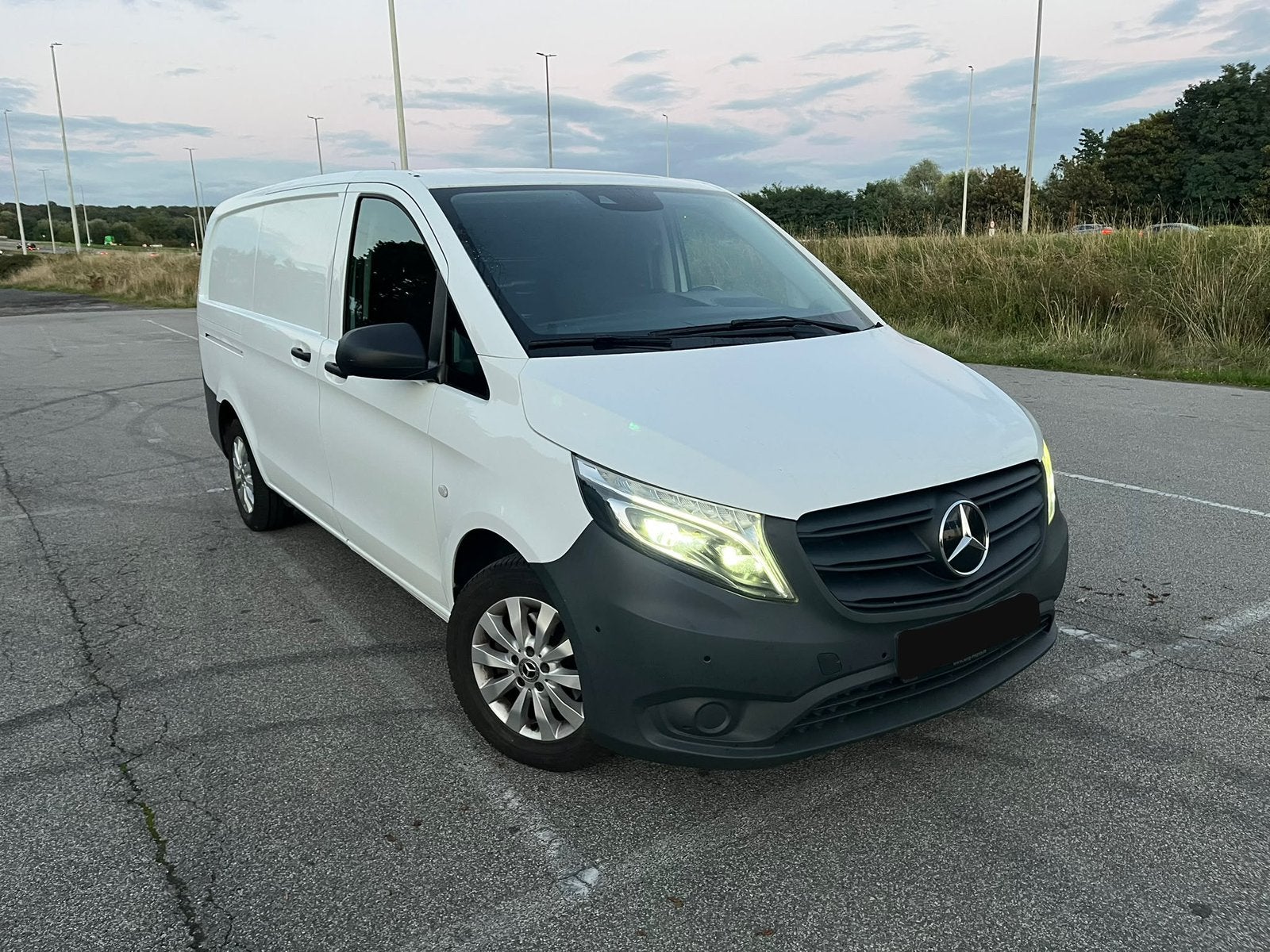 Mercedes-Benz Vito 114CDI LANG AUTOMAAT GEKEURD, Auto's, Automaat, Wit, Mercedes-Benz, Bedrijf