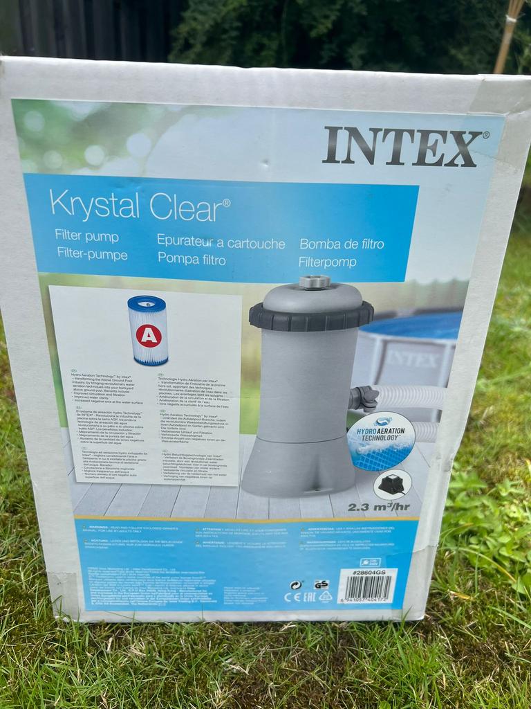 Intex filterpomp NIEUW, Tuin en Terras, Ophalen, Nieuw