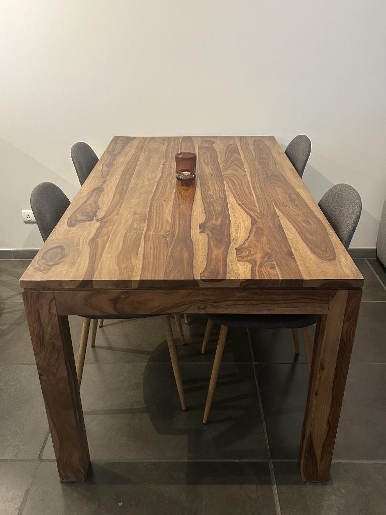 Table salle à manger, 150 à 200 cm, Cinq personnes ou plus, Comme neuf, Enlèvement