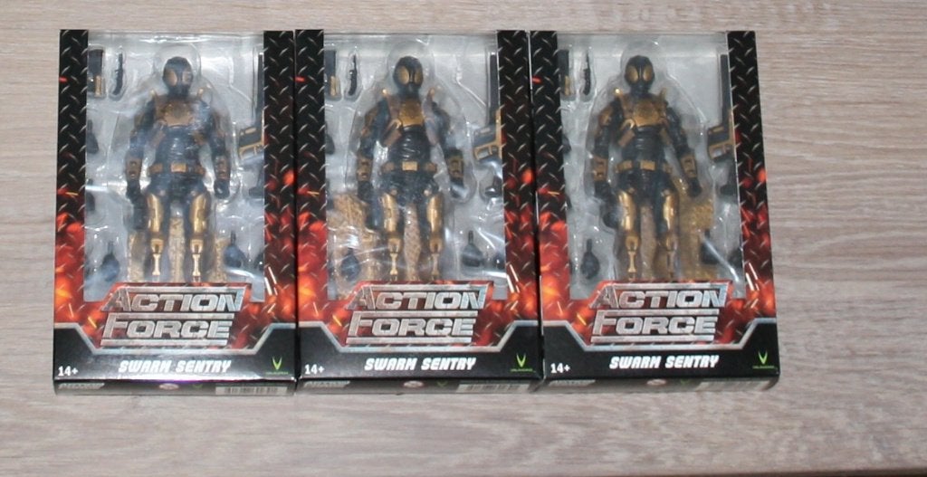 (3x) Valaverse - Swarm Sentry - Action Force, Envoi, Neuf