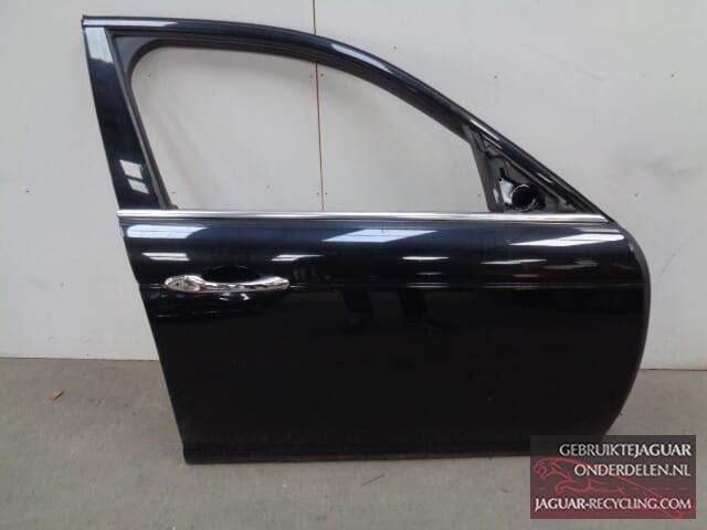 Deur rechts voor Jaguar XJ X350 zwart, Gebruikt, -, Deur, -