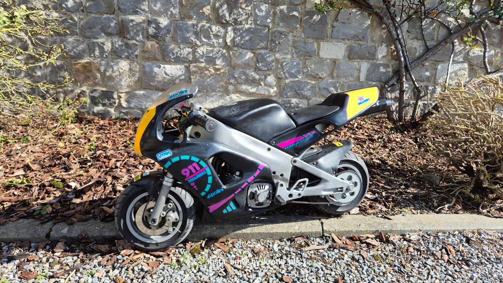 Polini 911 drembike pocket bike air., Ophalen