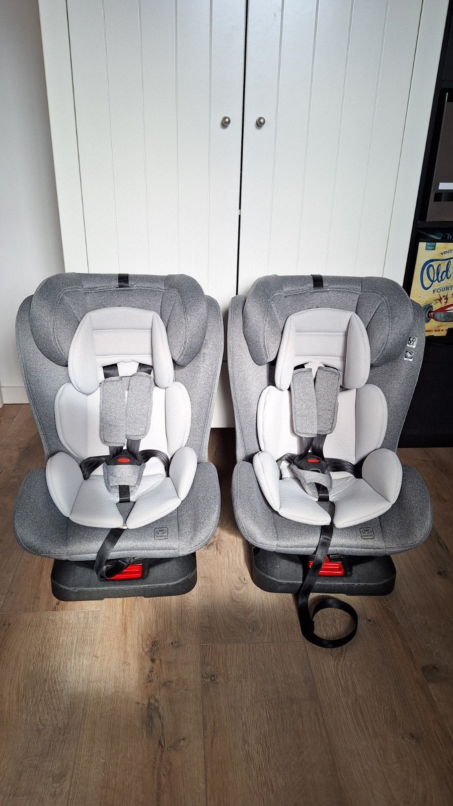2 autostoelen Ding Cruz, 360 draaibaar, groep 0 - 3, Kinderen en Baby's, Ophalen, Zo goed als nieuw