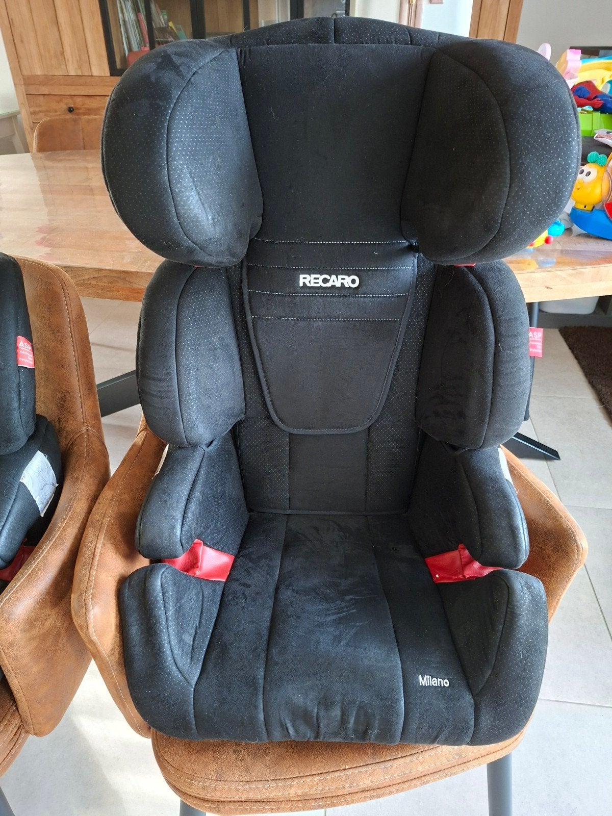 Recaro autostoel, Ophalen