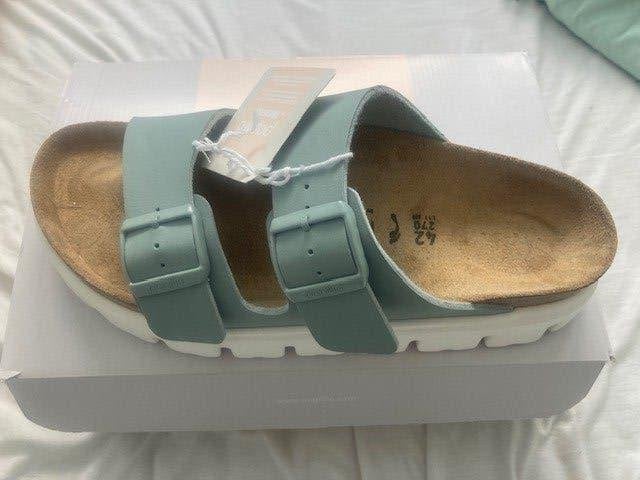 birkenstock papillio, Sandalen, Blauw, Nieuw, Ophalen of Verzenden