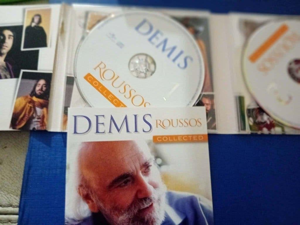 cd box demis roussos collected 3 cd, Cd's en Dvd's, Boxset, Levenslied, Inclusief boekje, Ophalen of Verzenden