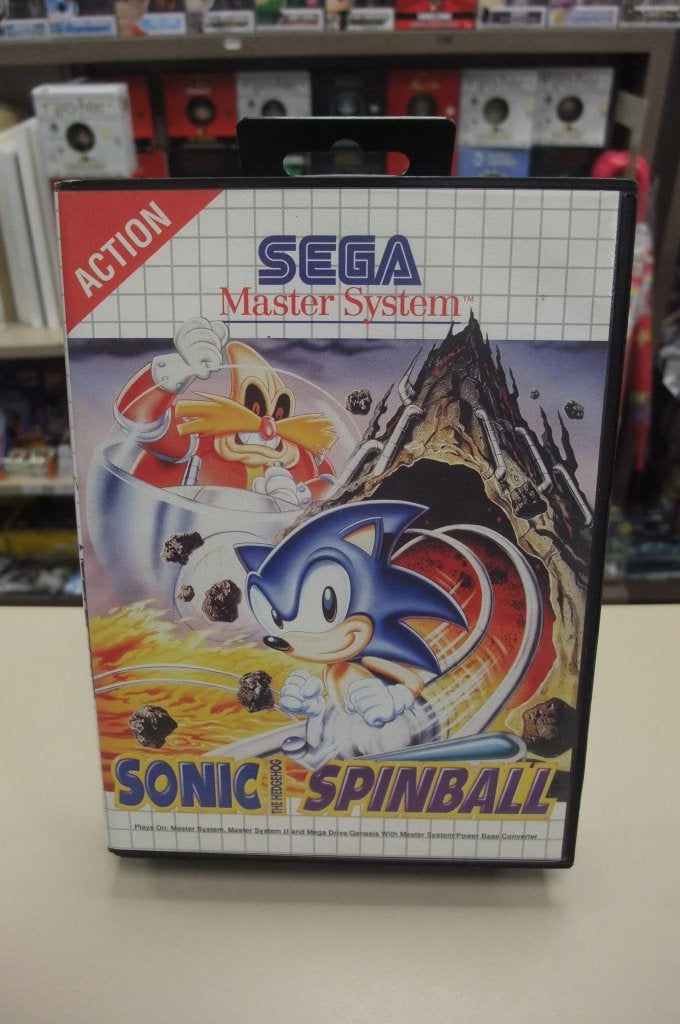 Sonic Spinball (cib) Master System, Enlèvement ou Envoi, 1 joueur, Autres genres, Sega