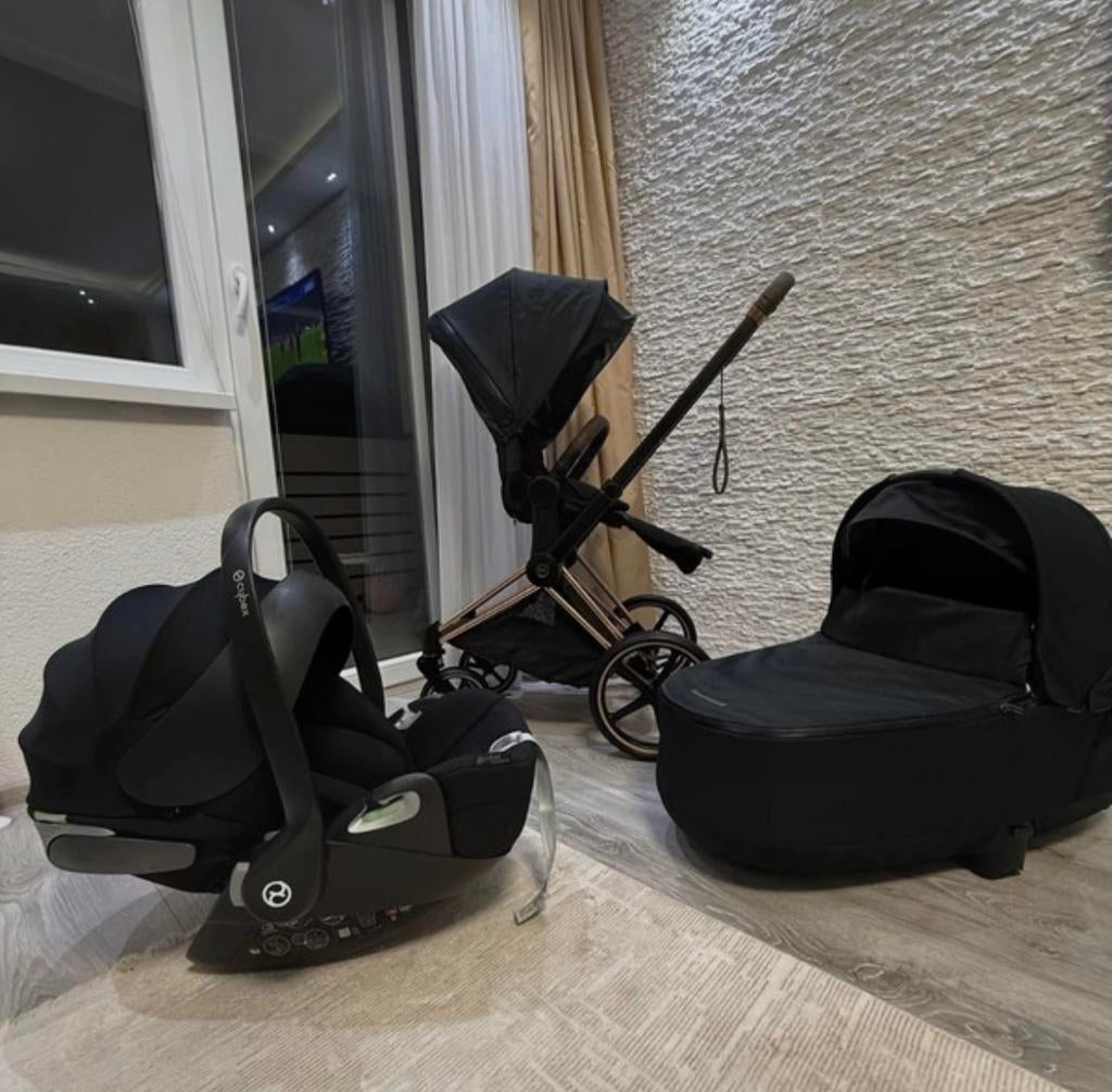 Cybex Priam 4 + Cloud Zi-Size 3-in/1 Complete, Enfants & Bébés, Poussettes & Combinaisons, Comme neuf, Poussette, Enlèvement