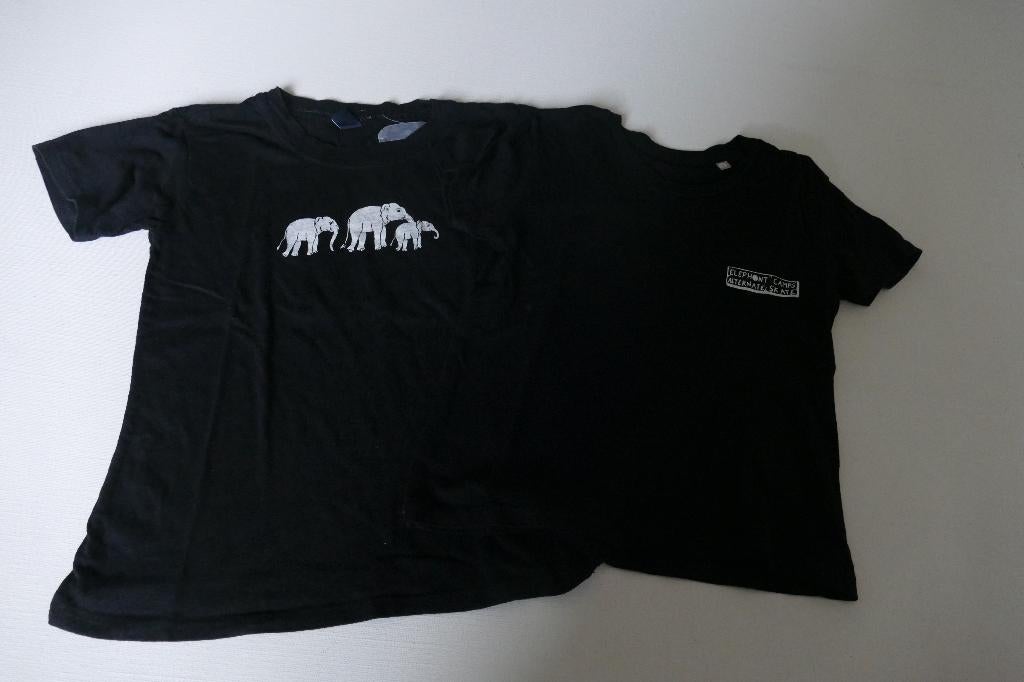 2 t-shirts: Alternate Skate, Elephant camps: 6 jaar, Kinderen en Baby's, Kinderkleding | Maat 116, Jongen of Meisje, Sport- of Zwemkleding