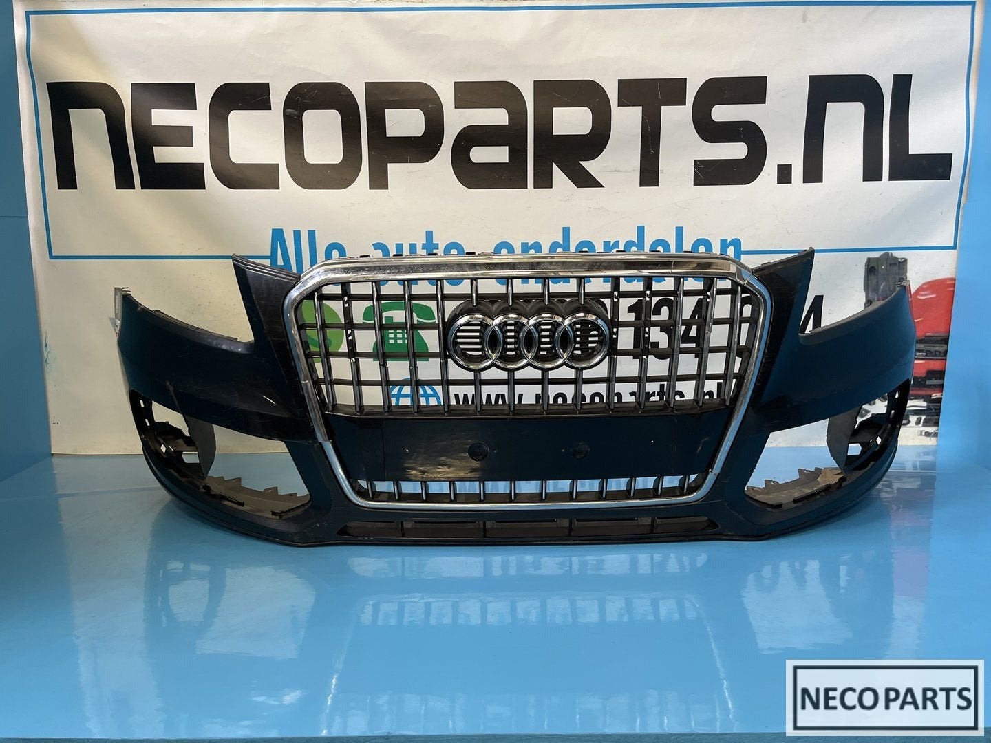 AUDI Q5 8R VOORBUMPER BUMPER ORIGINEEL, -, Garde-boue, Audi, Utilisé