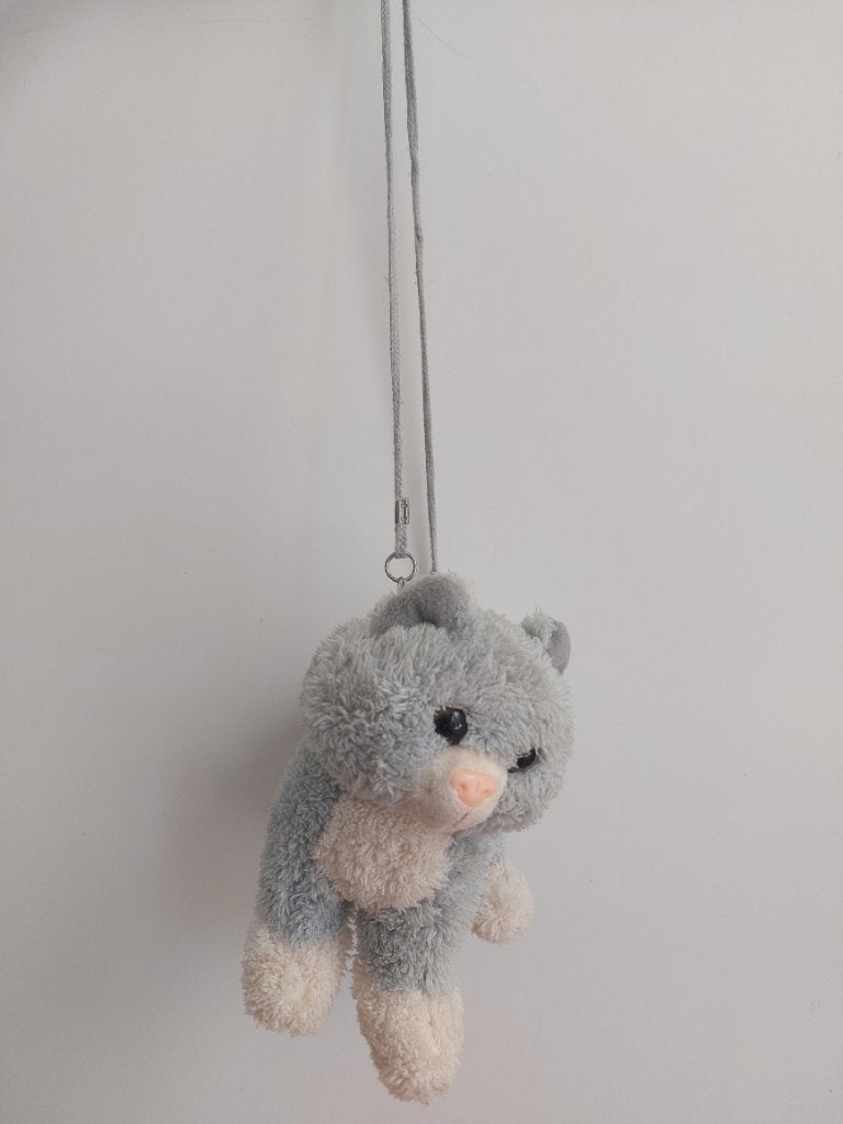 Sac à main pour chat en peluche pour enfants, Enlèvement, Comme neuf, Chat, Lavable