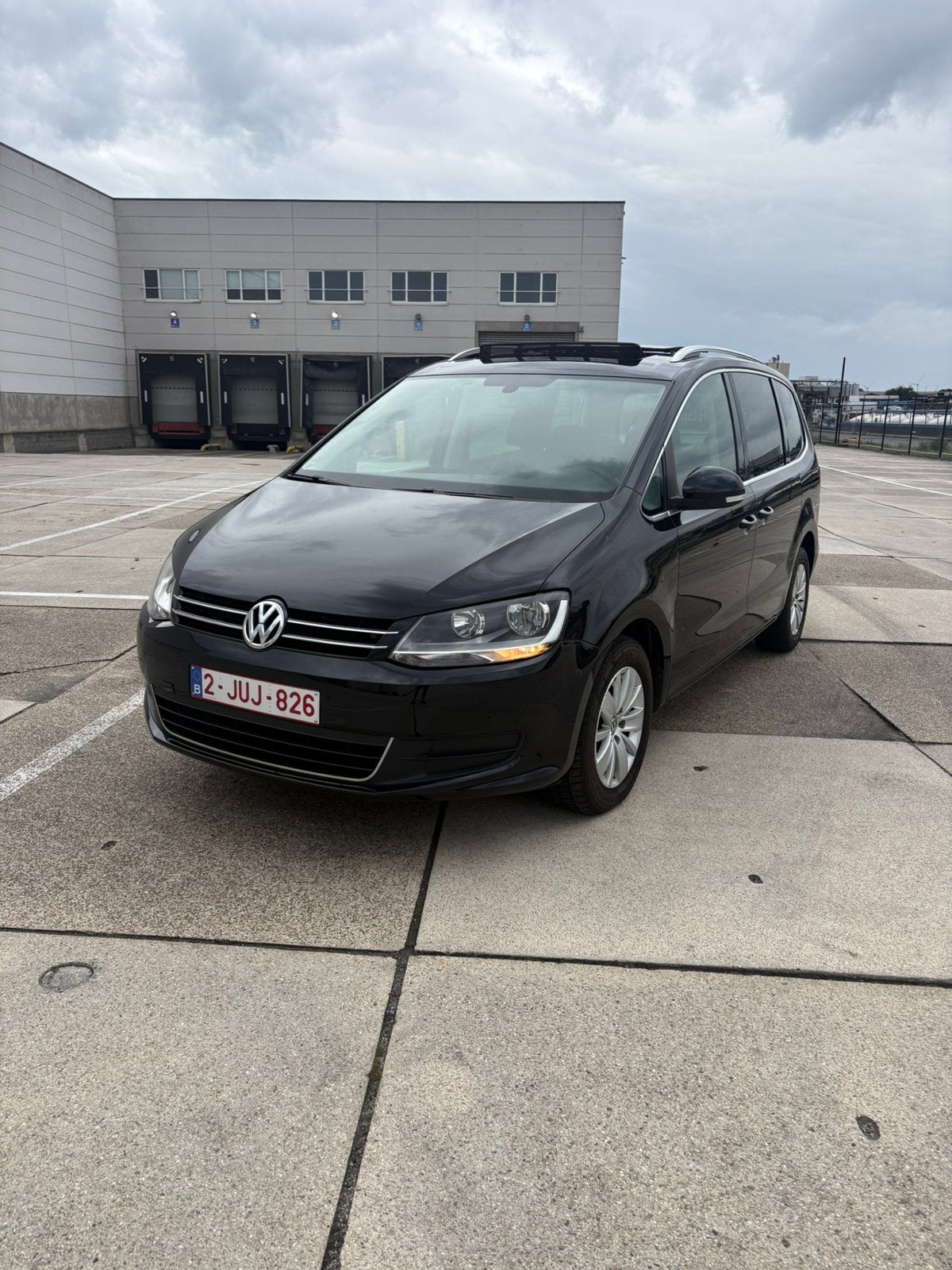 Volkswagen Sharan 1.4 TSI DSG Automaat, Auto's, Euro 5, Stof, Zwart, Zwart