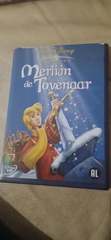Dvd Merlijn de tovenaar Nederlands gesproken, Ophalen of Verzenden