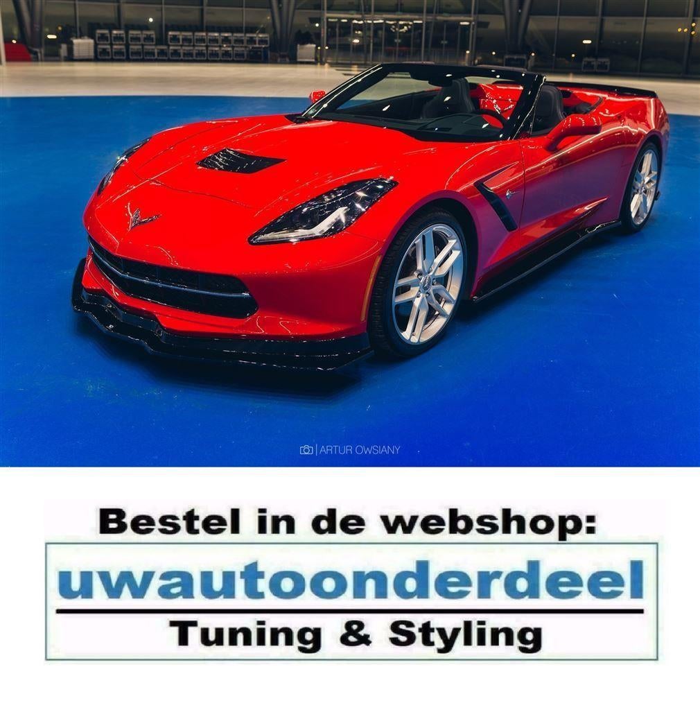 Maxton Design Chevrolet Corvette C7 Spoiler Splitter Lip, Envoi