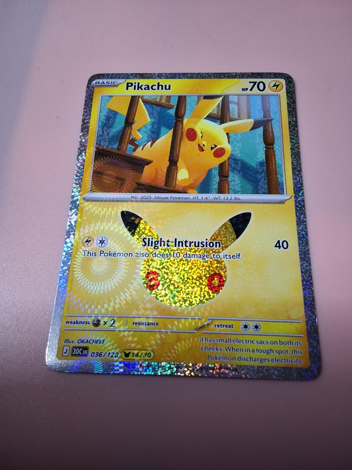 Pikachu 036/128, Enlèvement