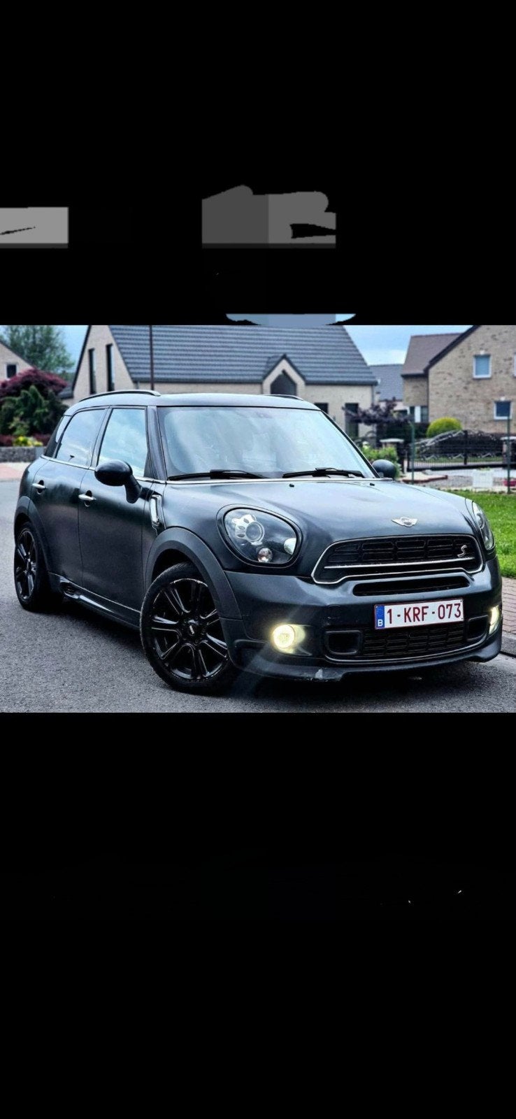 Mini Coutryman sport  All4 roue en motricité permanent, Auto's, Automaat, Zwart, Countryman, Zwart