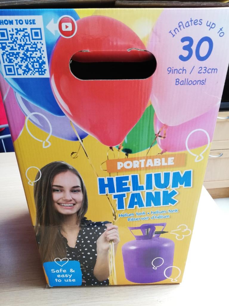 Bouteille d'hélium, Enlèvement, Neuf, Article de fête
