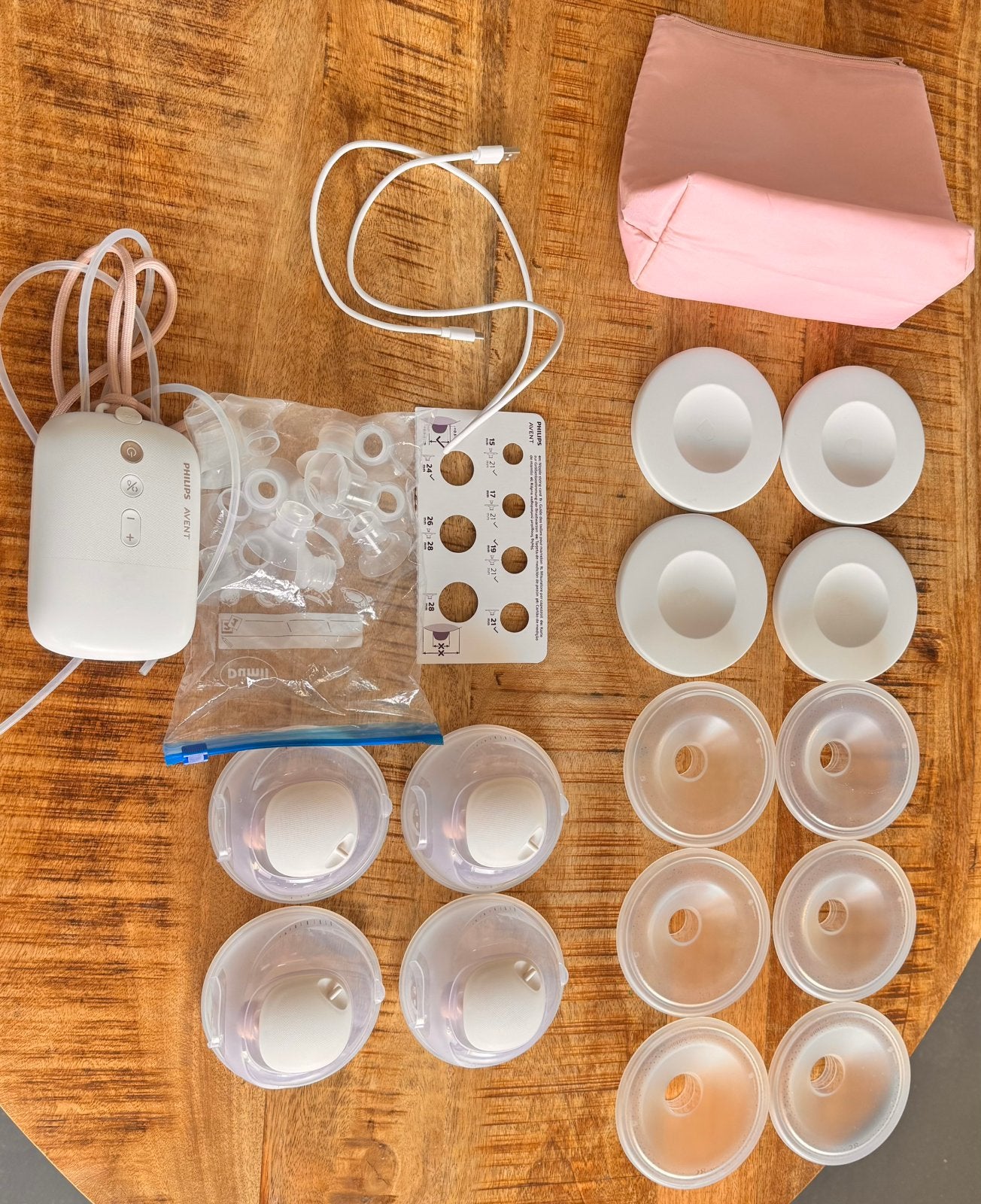 Tire-lait Philips Avent + nombreux accessoires, Enlèvement, Comme neuf, Tire-lait, Philips Avent