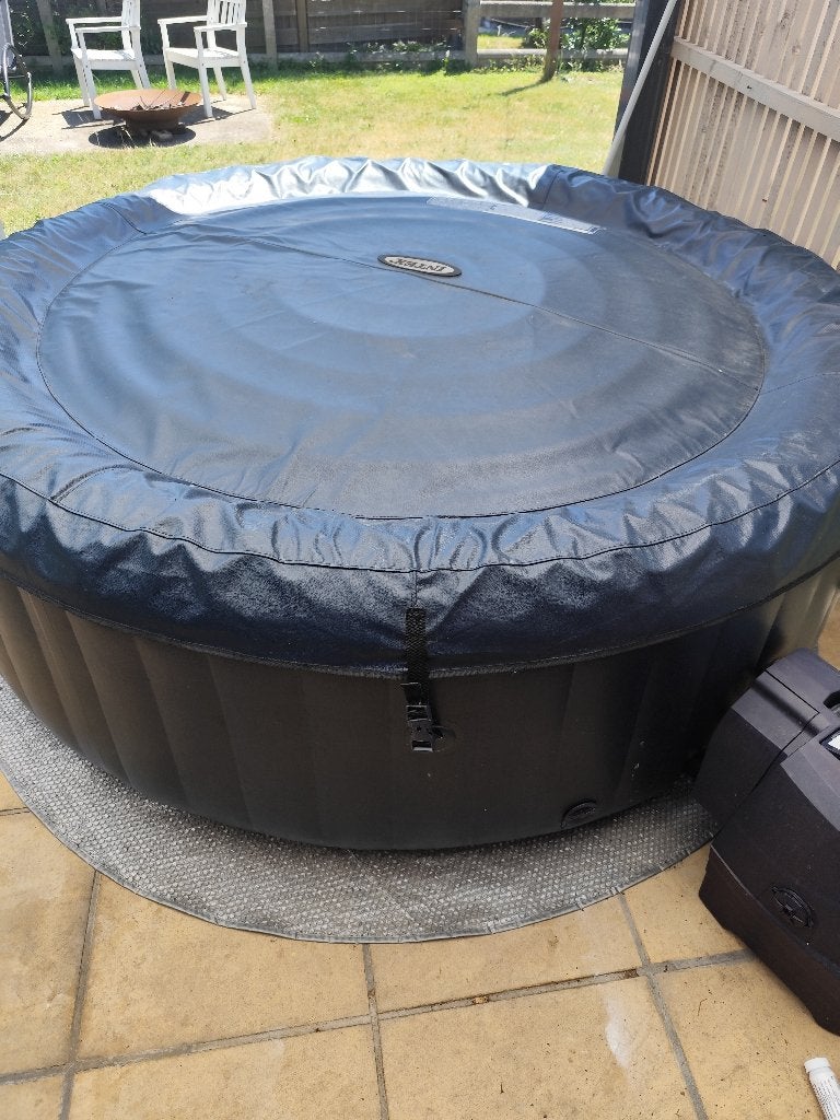 Jacuzzi Intex PureSpa SB-H20, Tuin en Terras, Ophalen, Gebruikt, Filter, Opblaasbaar